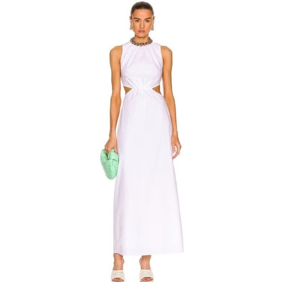 SIR the label Dresses & Skirts - NEW SIR. Anja Cut Out Midi Dress in Chalk White Size 2 Medium Cut Out Maxi Dress